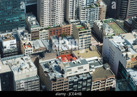 Städtische Bauten in der Innenstadt Stockfoto