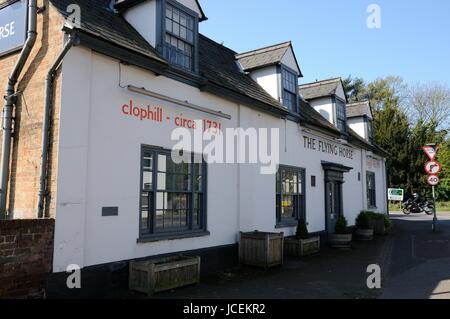 Das fliegende Pferd, Clophill, Bedfordshire Stockfoto