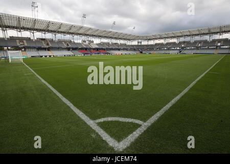 Einen Überblick über die Kolporter Arena in Kielce, Polen. Stockfoto