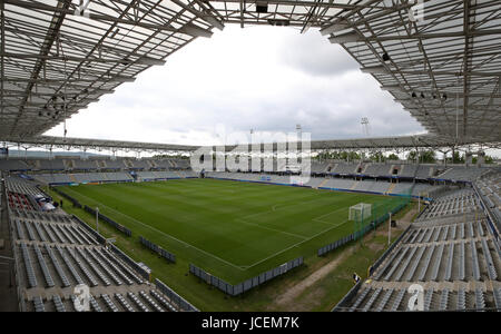 Einen Überblick über die Kolporter Arena in Kielce, Polen. Stockfoto