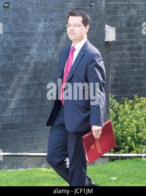 London, UK. 15. Juni 2017. James Brokenshire, Nordirland Sekretärin, kommt in der Downing Street nach dem Grenfell Hochhaus Brand Credit: Ian Davidson/Alamy Live News Stockfoto