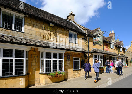 Broadway-Dorf in den Cotswolds Stockfoto