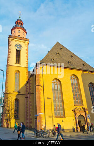 Katharinenkirche, St. Catherine, Rossmarkt, Frankfurt am Main, Hessen, Deutschland Stockfoto