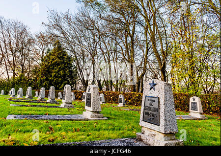 Erinnerung einer sterben Schlacht äh sterben Seelower Höhen; Denkmal für die Schlacht "Seelower Höhen Stockfoto