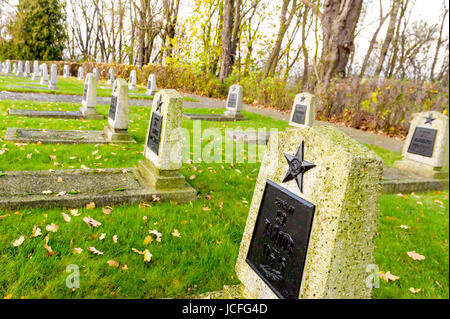 Erinnerung einer sterben Schlacht äh sterben Seelower Höhen; Denkmal für die Schlacht "Seelower Höhen Stockfoto