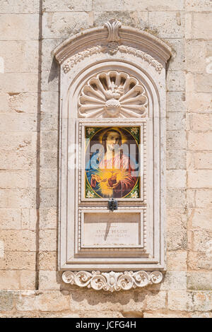 Basilika-Kathedrale von Martina Franca. Puglia. Italien. Stockfoto