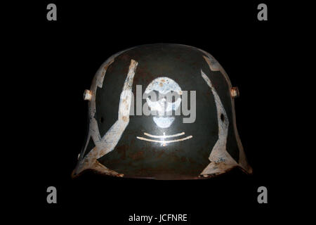 WWII Helm Stockfoto