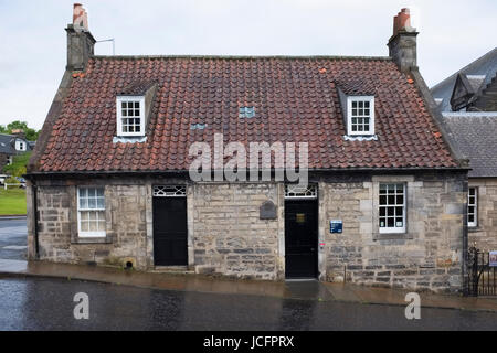 Andrew Carnegie Geburtsort Museum in Dunfermline, Fife, Schottland Stockfoto