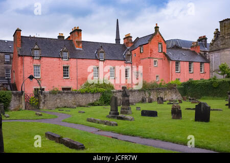 Abbot House Heritage Centre in Dunfermline, Fife, Schottland. Stockfoto