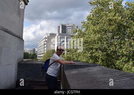 Wellington Arch und Hyde Park 2016 Stockfoto