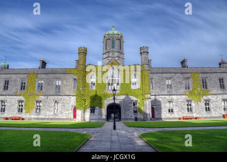 GALWAY, Irland - 2 Juni 2017The National University of Ireland in Galway. Stockfoto