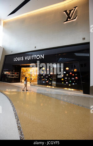 Louis Vuitton-Geschäft im Caesars Palace, Las Vegas, Nevada, Vereinigte Staaten von Amerika Stockfoto
