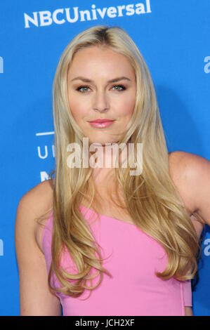 Lindsey Vonn die 2017 NBCUniversal Upfront Veranstaltung am Rockefeller Center in New York City, New York.  Mitwirkende: Lindsey Vonn wo: New York City, New York, Vereinigte Staaten, wann: 15. Mai 2017 Kredit: Dan Jackman/WENN.com Stockfoto