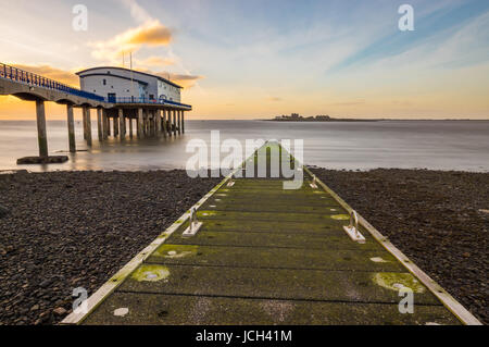 RNLI Barrow Rettungsstation Stockfoto