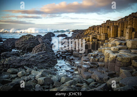 Giant es Causeway Stockfoto