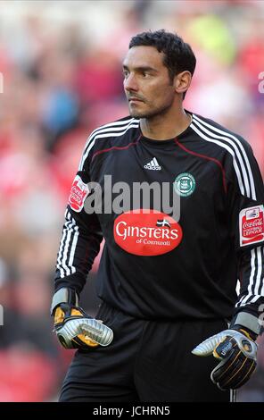 ROMAIN LARRIEU PLYMOUTH ARGYLE FC MIDDLESBROUGH V PLYMOUTH RIVERSIDE STADIUM, HULL, ENGLAND 31. Oktober 2009 GAA2983 Warnung! Dieses Foto kann nur für die Zeitung bzw. Zeitschrift redaktionelle Zwecke verwendet werden. Darf nicht für Internet/Online-Nutzung Nor für Publikationen unter Einbeziehung 1 Spieler, 1 Club oder 1 Wettbewerb, ohne schriftliche Genehmigung von Football DataCo Ltd. Für Rückfragen, bitte Kontakt Football DataCo Ltd unter + 44 (0) 207 864 9121 Stockfoto