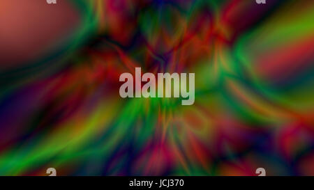 Abstrakte digitale Hintergrund bestehend aus psychedelische Kunst. 3D illustration Stockfoto