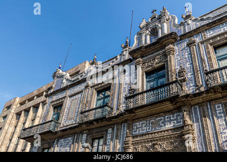 Das Haus der Fliesen (Casa de Los Azulejos) - Mexiko-Stadt, Mexiko Stockfoto