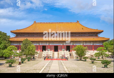 Eingang zum Changling der Ming-Gräber, Peking, China Stockfoto