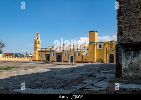 Saint Gabriel Archangel Kloster (Convento de San Gabriel) - Cholula, Puebla, Mexiko Stockfoto