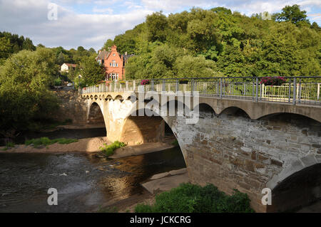 Glanbrücke, Brücke, bach, Meisenheim am Glan, Meisenheim, Glan, Altstadt, Rheinland-Pfalz, Deutschland, Brd, Architektur, Malerisch, malerischer Stockfoto