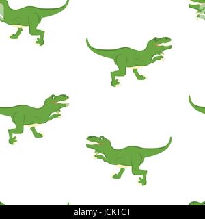 Vector Illustration niedlichen Dinosaurier nahtloses Muster, Hintergrund. Kinder Dinosaurier Muster für Mädchen und jungen Stock Vektor
