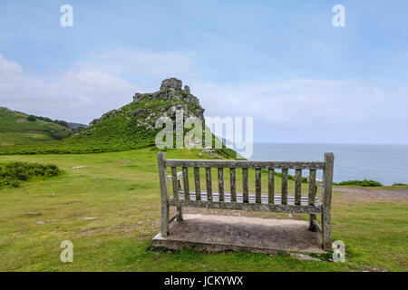 Tal der Felsen, Lynton, Exmoor, Devon, England, Vereinigtes Königreich Stockfoto