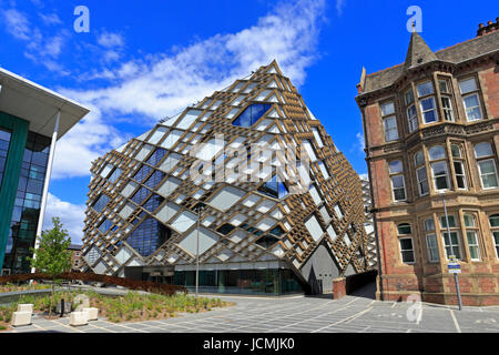 Diamant, University of Sheffield, Leavygreave Road, Sheffield, South Yorkshire, England, UK. Stockfoto