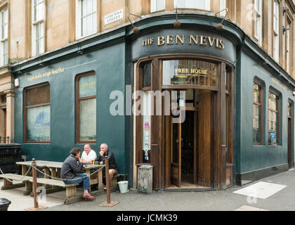 Der Ben Nevis Pub, Finnieston, Glasgow, Scotland, UK Stockfoto