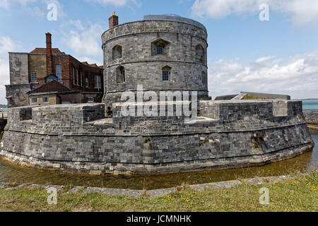 Calshot Schloß Hampshire Stockfoto