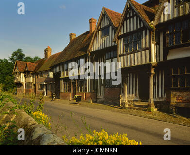 Chiddingstone Dorf in der Nähe von Edenbridge, Kent, England Stockfoto