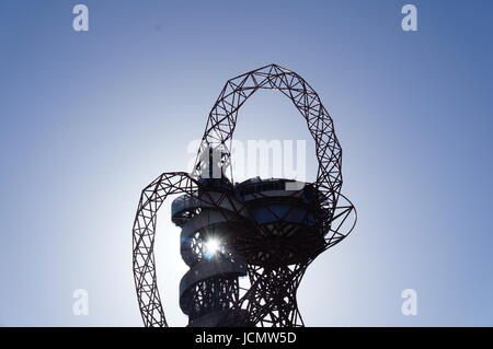 ArcelorMittal Orbit Tower London 2012 Olympic Park Stockfoto