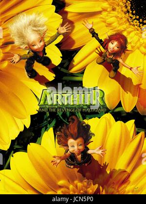 Arthur et la Vengeance de Maltazard Jahr: / UK Regie: Luc Besson Film-Poster (UK) Stockfoto