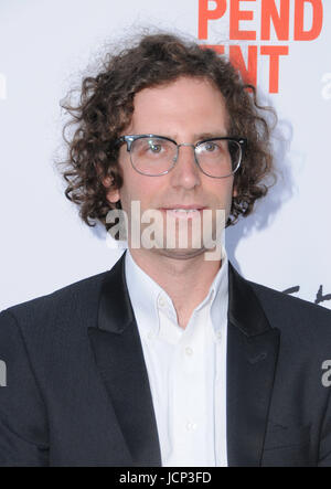 Hollywood, CA, USA. 16. Juni 2017. 16. Juni 2017 - Hollywood, Kalifornien - Kyle Mooney. LA Film Festival Screening von '' Brigsby'' zu tragen statt im ArcLight Hollywood in Hollywood. Bildnachweis: Birdie Thompson/AdMedia Credit: Birdie Thompson/AdMedia/ZUMA Draht/Alamy Live-Nachrichten Stockfoto