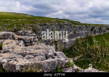 Malham Cove Stockfoto