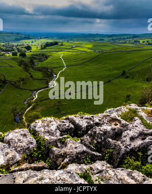 Malham Cove Stockfoto