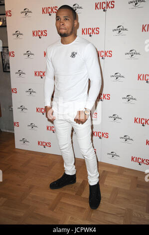 "Kicks" Sondervorstellung am Curzon Aldgate Featuring: Chris Eubank Jr wo: London, Vereinigtes Königreich bei: 16. Mai 2017 Credit: WENN.com Stockfoto