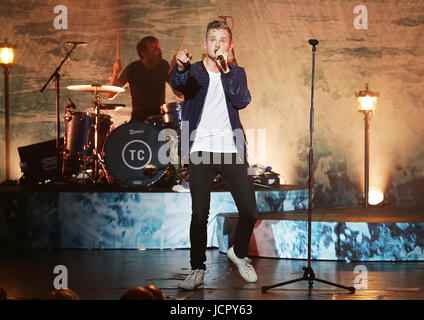Tom Chaplin führt an der Liverpool Philharmonic Hall Featuring: Tom Chaplin wo: Liverpool, Vereinigtes Königreich bei: Kredit-16. Mai 2017: Sakura/WENN.com Stockfoto