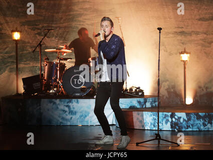 Tom Chaplin führt an der Liverpool Philharmonic Hall Featuring: Tom Chaplin wo: Liverpool, Vereinigtes Königreich bei: Kredit-16. Mai 2017: Sakura/WENN.com Stockfoto