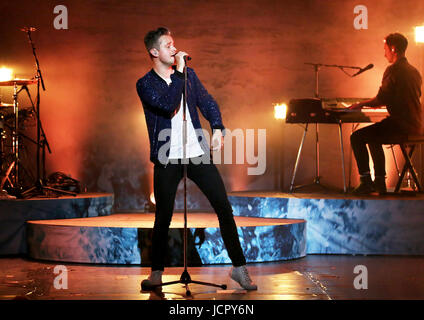 Tom Chaplin führt an der Liverpool Philharmonic Hall Featuring: Tom Chaplin wo: Liverpool, Vereinigtes Königreich bei: Kredit-16. Mai 2017: Sakura/WENN.com Stockfoto