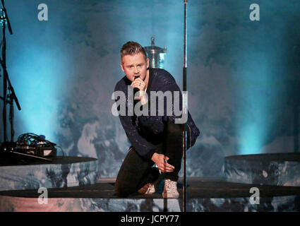 Tom Chaplin führt an der Liverpool Philharmonic Hall Featuring: Tom Chaplin wo: Liverpool, Vereinigtes Königreich bei: Kredit-16. Mai 2017: Sakura/WENN.com Stockfoto