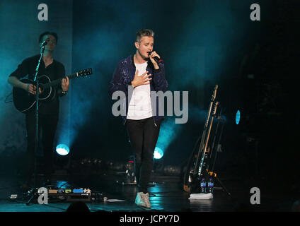 Tom Chaplin führt an der Liverpool Philharmonic Hall Featuring: Tom Chaplin wo: Liverpool, Vereinigtes Königreich bei: Kredit-16. Mai 2017: Sakura/WENN.com Stockfoto