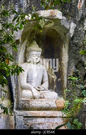 Lingyin Tempel, Hangzhou, China Stockfoto