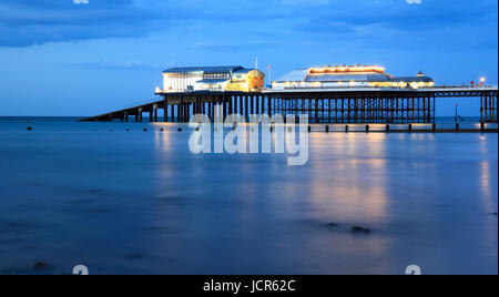 Nacht in Cromer, North Norfolk, England, Europa Stockfoto