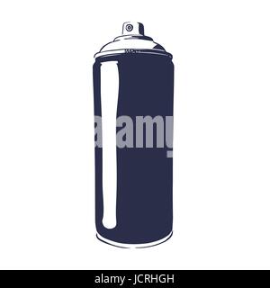 Lack Spraydose Stock Vektor