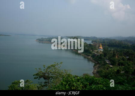 Buddhistischer Tempel in Rangamati, Chittagong, Bangladesh. Stockfoto