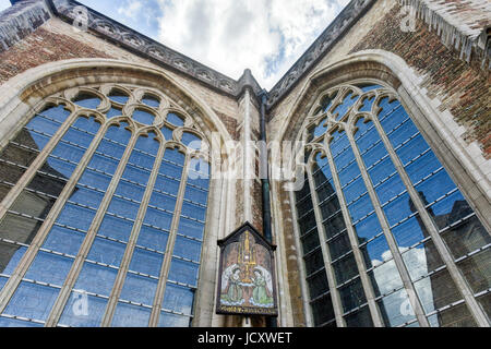 St.-Salvator-Kathedrale in Brügge, Belgien. Die Kathedrale ist die Verrezen Zaligmaker und Saint-Donatius von Reims gewidmet. Stockfoto