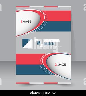 Abstrakte Flyer Design-Hintergrund. Broschüre-Vorlage. Für Magazin-Cover Geschäftsbericht Mockup Bildung Präsentation verwendet werden. Stock Vektor
