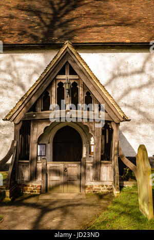 Str. Marys Kirche, Fawkham Valley Road, Fawkham, Kent, England Stockfoto