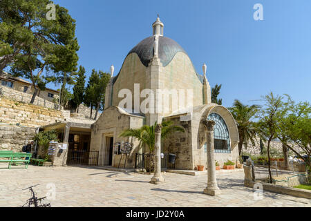 Dominus Flevit Kirche in Jerusalem Stockfoto